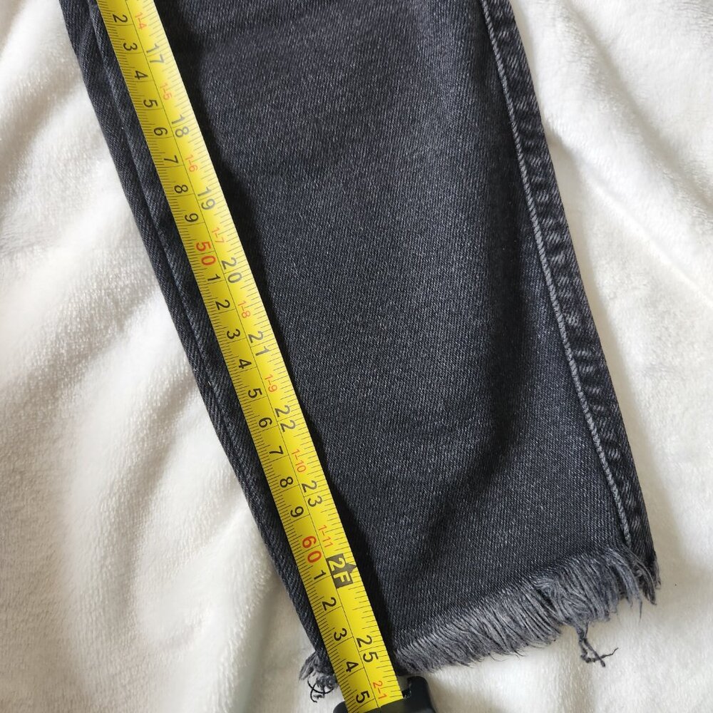 Free People Raw High-Rise Jegging Washed Black Size 28 NWT - Picture 6 of 9